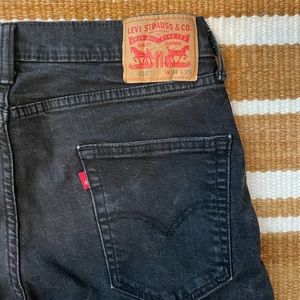 Black Levi’ 514 Jeans, W34 L29